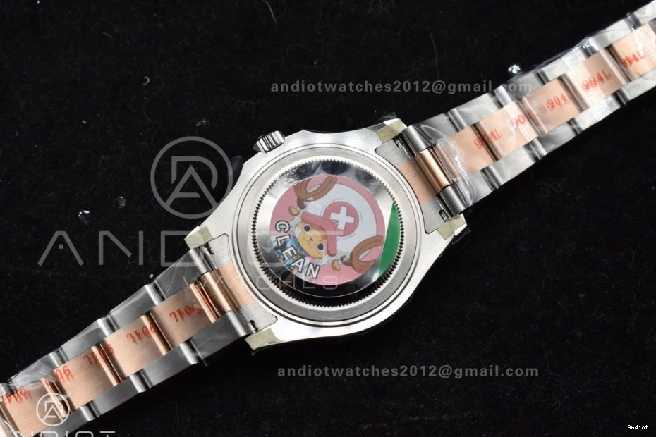 316L Best SS 268621 Dial Yacht-Master Case RG A2824 Edition Bracelet 37mm Brown 1:1 CVSF and 1116